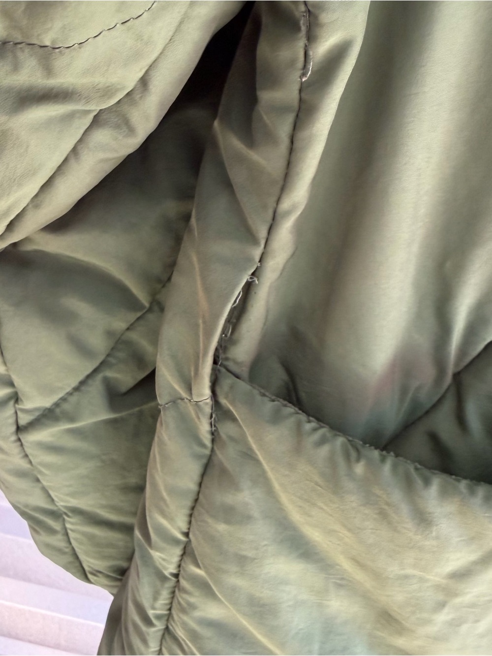 Free People Emmy Swing Puffer in Forest Glen - Picture 4 of 10